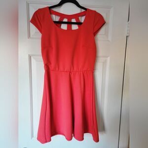 Coral Womens dress  